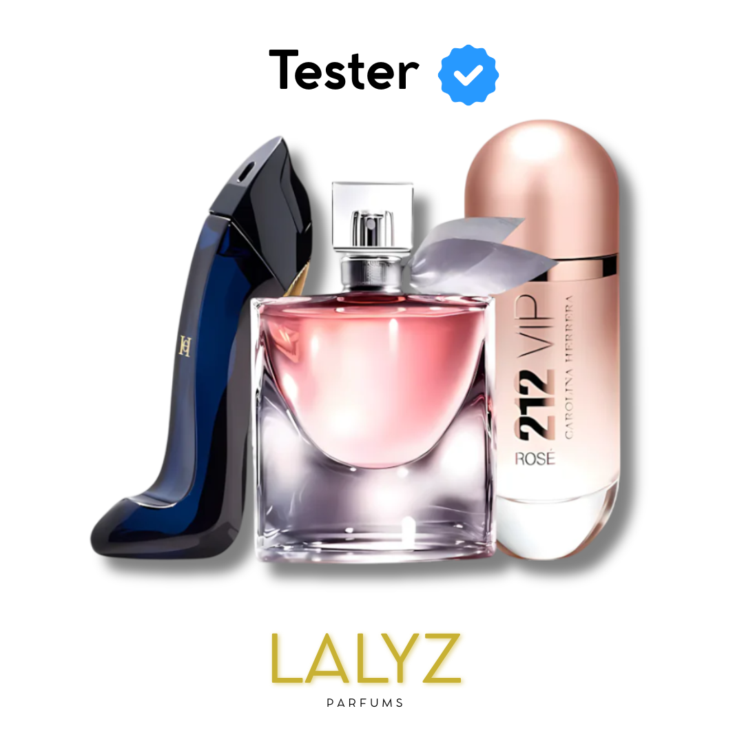 Combo de 3 Perfumes 212 VIP Rosé, Good Girl e La vie est belle