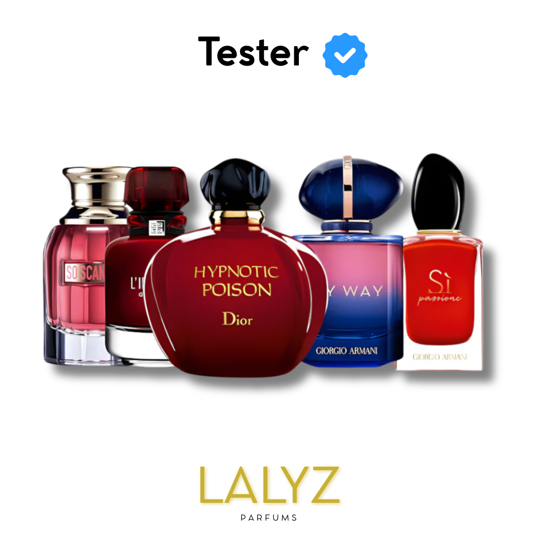 Combo de 5 Perfumes Scandal, Linterdit, Hypnotic, My Way e Si 100ml